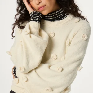 FABIENNE CHAPOT Josefin Pullover, Hvit
