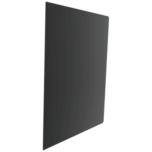 Gulvplate i stål 80×100 cm sort – mønster 6