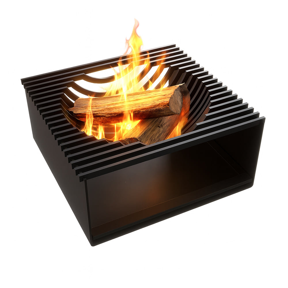 Balstil EMBER M – Vedfyrt Ildsted for Terrasse og Hage - Image 2