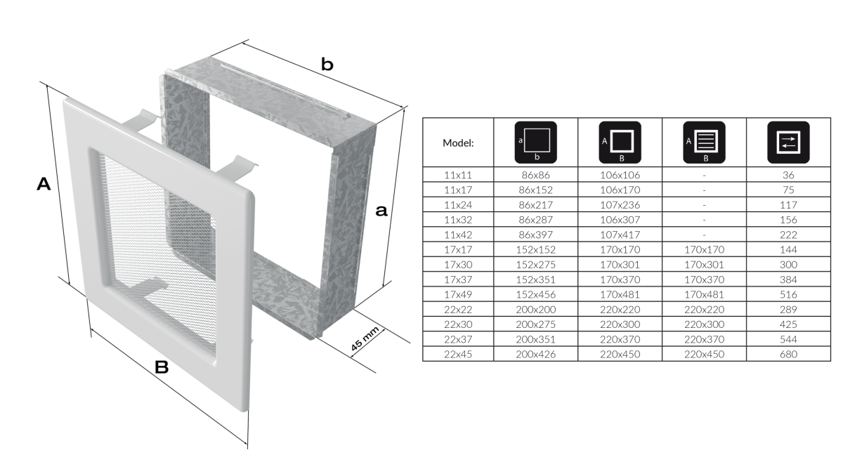 Kratki Ventilrist 11×37 cm - Image 4