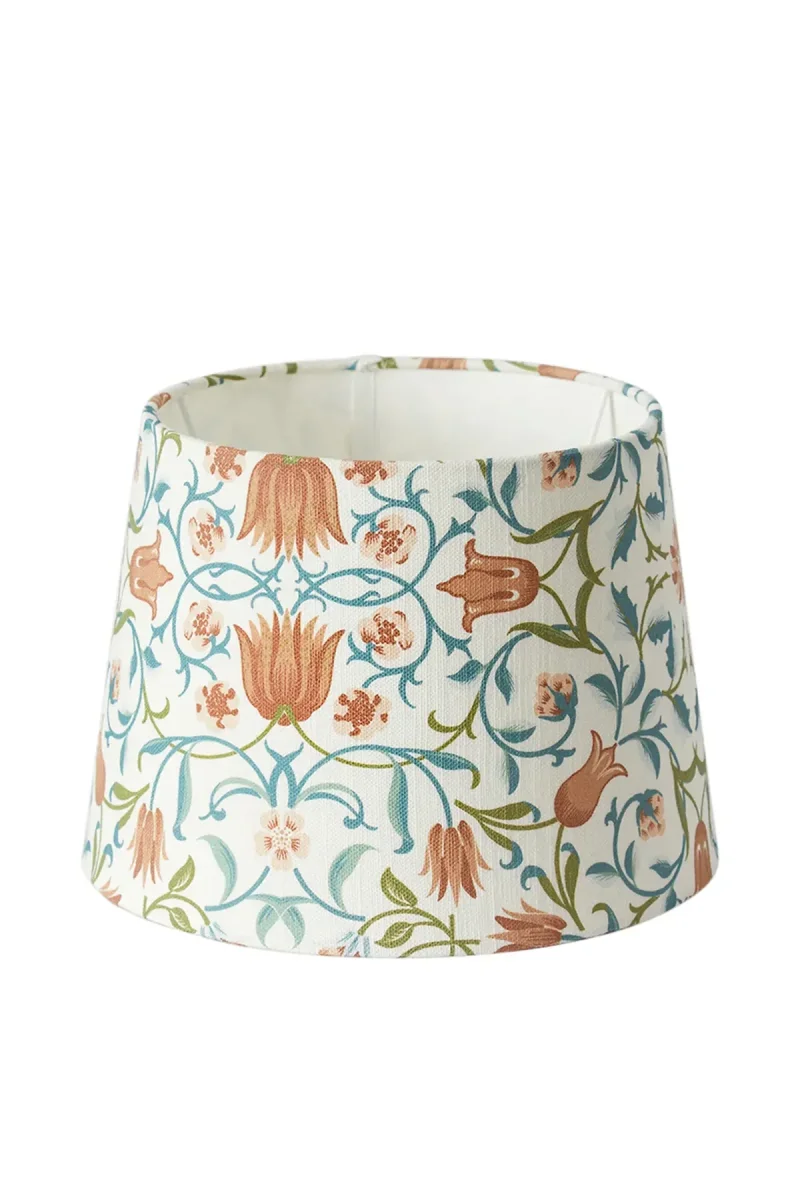 Lampeskjerm Qvist Classic Round, William Morris Holland Park, hvit, 18 - Image 2