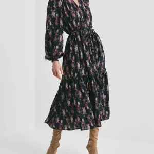 BY TIMO Bohemian Midi Dress