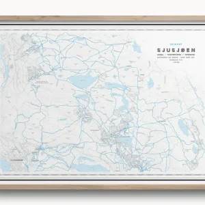 Skikart Sjusjøen
