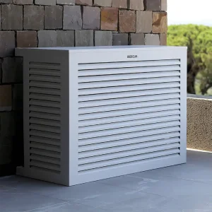 X-Protect Alu Varmepumpehus hvit