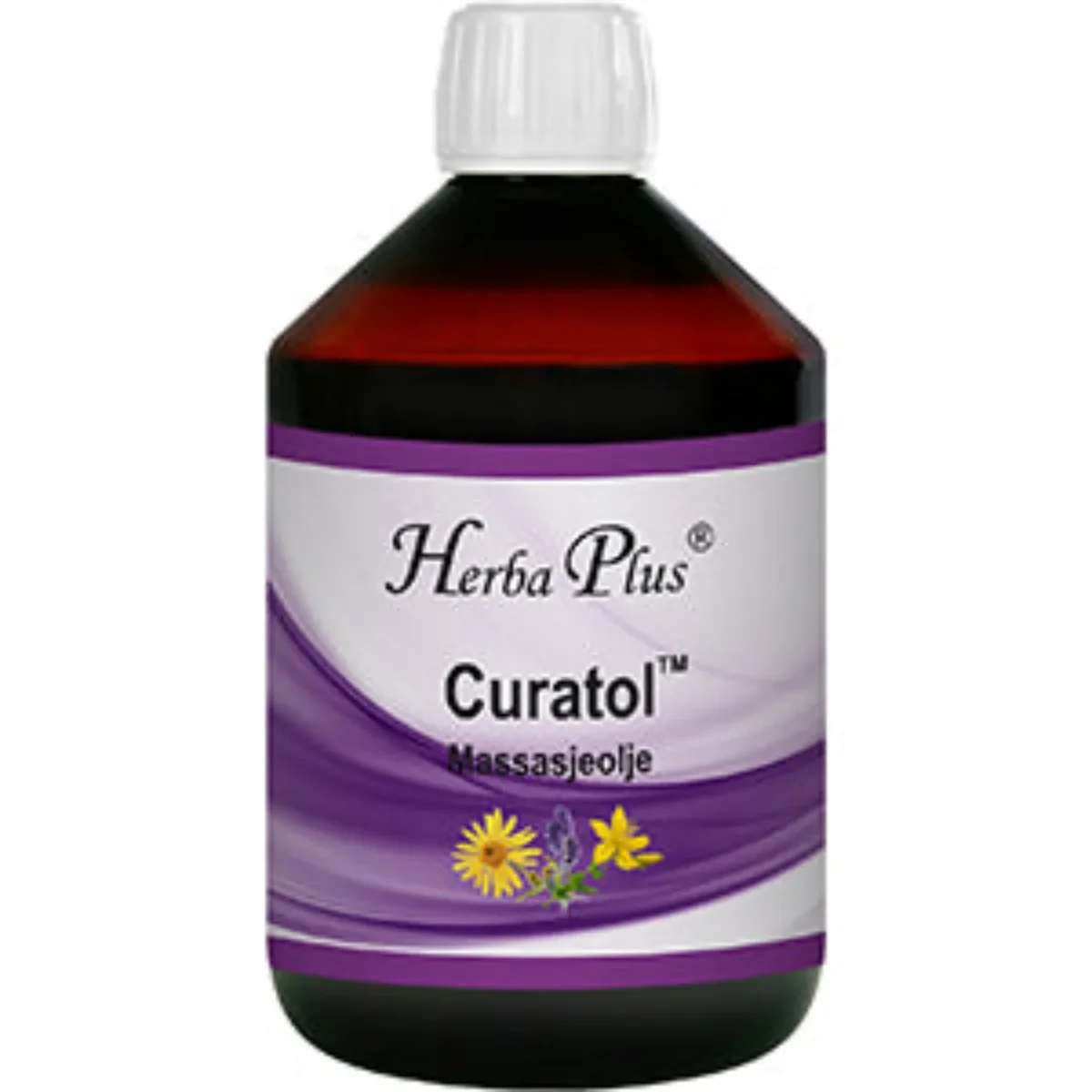 Herba Plus Curatol Massasjeolje 100ml – Varmende urteolje for muskler og ledd - Image 2